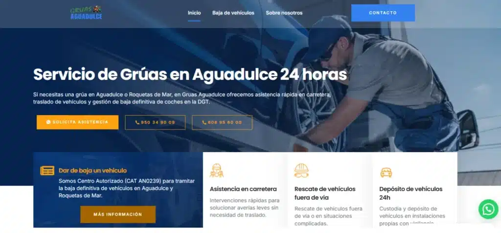 Proyecto Gruas Aguadulce Almería